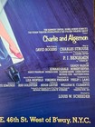 Rare Flop Broadway Musical Charlie And Algernon Window Card Poster   14x22