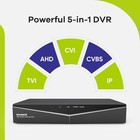 5mp Lite 8 Channel Security Camera Dvr H 264 Hybrid 5-in-1 Surveillance Dvr Reco