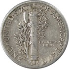 1938 Mercury Dime Ag About Good 90  Silver 10c Us Coin Collectible