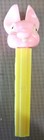 Vintage 1960s Fat Ear Bunny Yellow Stem No Feet Pez Made In Austria  Excellent 
