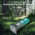 Sjrc F7 4k Pro Battery 11 1v 2600mah Battery For Brushless 5g Wifi Drone Parts