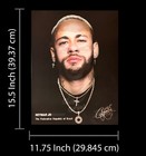 Ronaldo neymar messi-3d Poster  3d Lenticular-3 Images Change