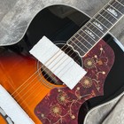 Acoustic Electric Guitar 6s Top Solid Spruce Sunburst Sj200 Free Ship