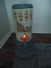 Beautiful Antique Perfection  1700 Kerosene Oil Heater Hand Painted Night Light