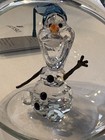 New Swarovski Crystal 5625132 Disney Olaf Snowman Frozen Ball Ornament In Box