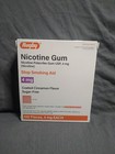 Rugby Nicotine Gum 4 Mg Coated Cinnamon Flavor Sugar-free 100 Ct Exp 12 2027 New