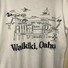    authentic 1970 T House Hawaiian Tee Shirt Of Old Waikiki Oahu Bar District Xs s