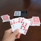 Royal Plastic Playing Cards  Waterproof Card  Set Of 2 Decks  1 Red And 1 Black 