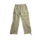 Vintage Cargo Pants Mens 32 Tan Excellent Drawstring Hem Multi-pocket Utility