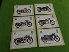 Classic Itv Phq Cards Royal Mail Mint 2005 Uk Motorcycles Lot