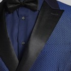 New Jos  A Bank Slim Fit Dot Double Breasted Dinner Tuxedo Jacket Multiple Sizes