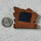 Mississippi Magnolia State Flower Carved Wood 3d Travel Souvenir Magnet  51870