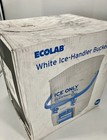 Ecolab Ice-handler Clear Ice Bucket  Dishwasher Safe  Storage Bracket  Nsf  