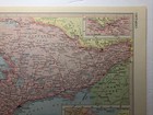 Vintage Ontario Atlas Map - 1968 Collector s Edition Ebc Atlas Of The World
