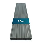 10pcs Metal Roofing Panels 72 85x18 9  Corrugated Galvanized Steel Roof Panels