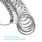 Ring Sizer Measuring Tool  27 Pcs Measurement Us Size 0-13    