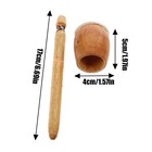 1pc Frog Caller Percussion Instrument Great Frog Croaking Sound Handmade