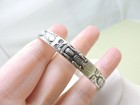 Vintage Haida Northwest Coast Mag Sterling Silver Totem Pole Bracelet Cuff 925