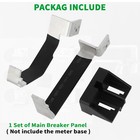 For Challenger Buss Bars Insulator Kit Multi-meter Panel Aluminum Main Breaker