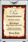 -red Dawn- Doug Toby Signed autograph auto Certified Movie Trading Card