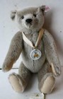 Steiff Club 2005 Richard Steiff Sketchbook Teddy Bear 12 In Gray Mohair 420467