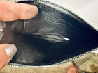 New Coach Silver Wristlet Corner Zip Medium Wristlet