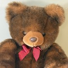 Purr-fection By Mjc Teddy Brown Bear Stuffed Animal Lovey Toy 14  Plush Sitting