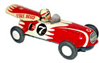 Vintage Htc Toy Jet Racer Car Fire Bird Friction Racing  7 Japan W  Box