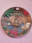 Aloha From Hawaii Wall Hanging Vtg Art Tiki Bar Surfers Flower Ukulele Hula Girl