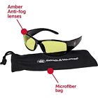 Smith   Wesson 21305 Black Frame Amber Anti-fog Lens Shooting Safety Glasses