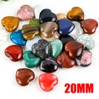 Crystal Hearts Natural Quartz Healing Gem Mini Crystal Heart Stones Wholesale