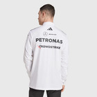 L - Adidas Mercedes Amg Petronas Formula 1 F1 Team Polo Long Sleeve Shirt Jx0757