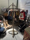 1890s Rounder Hanging Coat Rack Clothing Entryway Tailor Industrial Victorian