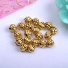 40-100pcs Tibetan Silver  Gold  Bronze  Charms Spacer Beads - Choose 4- 8mm M117