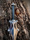 Hand Forged High Carbon Steel Viking Sword Medieval Battle Ready With Scabbard