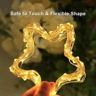 Led String Lights Plug In Fairy Lights Waterproof Silver String Lights Switch