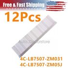 12pcs Led Backlight Fits Tcl 75s425 75s423 75s421 75d6 75v2 Gic75lb08 3030f2 1d