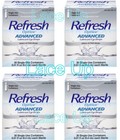 4 -refresh Optive Advanced Lubricant Eye Drop- 30 Single-use 120 Total  exp 2027