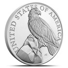 2023-p 1 Oz Proof American Liberty Silver Medal  box  Coa 