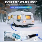 35ft Heated Rv Water Hose -45  f Freeze Protection Lead Bpa Free Smart Control