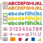 Magnetic Letters Numbers Alphabet Fridge Magnets Plastic Abc 192 Educational Toy