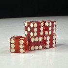 Vintage Del Webb   s Mint Hotel Las Vegas Casino Dice Stick 5 White Lettering