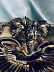 Reed And Barton 209 Silver Plated  Ornate Rococo Heirloom Quality Footed Dish