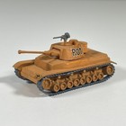 Custom Hand Painted Wwii German Panzer Iv Afrika Korps Desert Tank 1 72  As Is