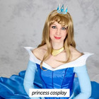 Blue Crystal Tiara Headband  Crowns For Women  Princess Girls Tiaras  Halloween