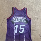 Mitchell   Ness Vince Carter  15 Toronto Raptors Purple Nba Basketball Jersey