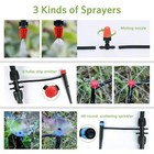226ft Greenhouse Micro Drip Irrigation Kit Automatic Irrigation System Patio    