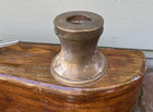 Antique Vintage Nautical Decor Brass Sailboat Boat Winch Chock Beach Ocean Decor