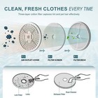 Portable Clothe Dryer  Electric Laundry Dryer Machine 1 6 1 8 2 6 Cu Ft