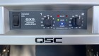 Qsc Gx5 700w 2-channel Pro Audio Power Amplifier Amp - As-is - Ch 1 Clip Mode
